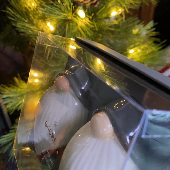 Pottery Barn Holiday Season Gnome Salt & Pepper Shakers - Picture 12 of 15